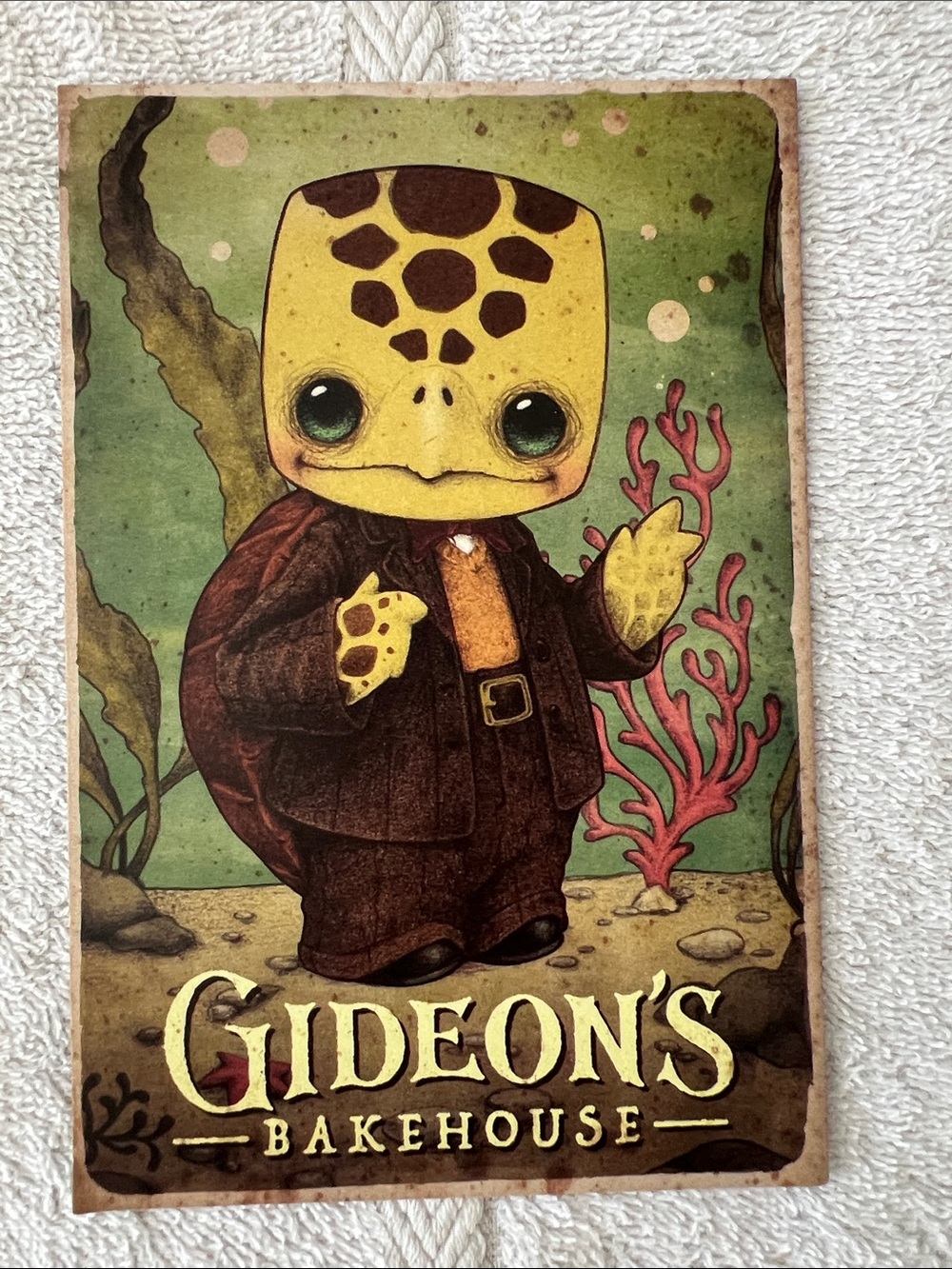 Gideon’s Bakehouse June Menu Card